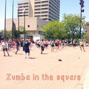 zumba in the square